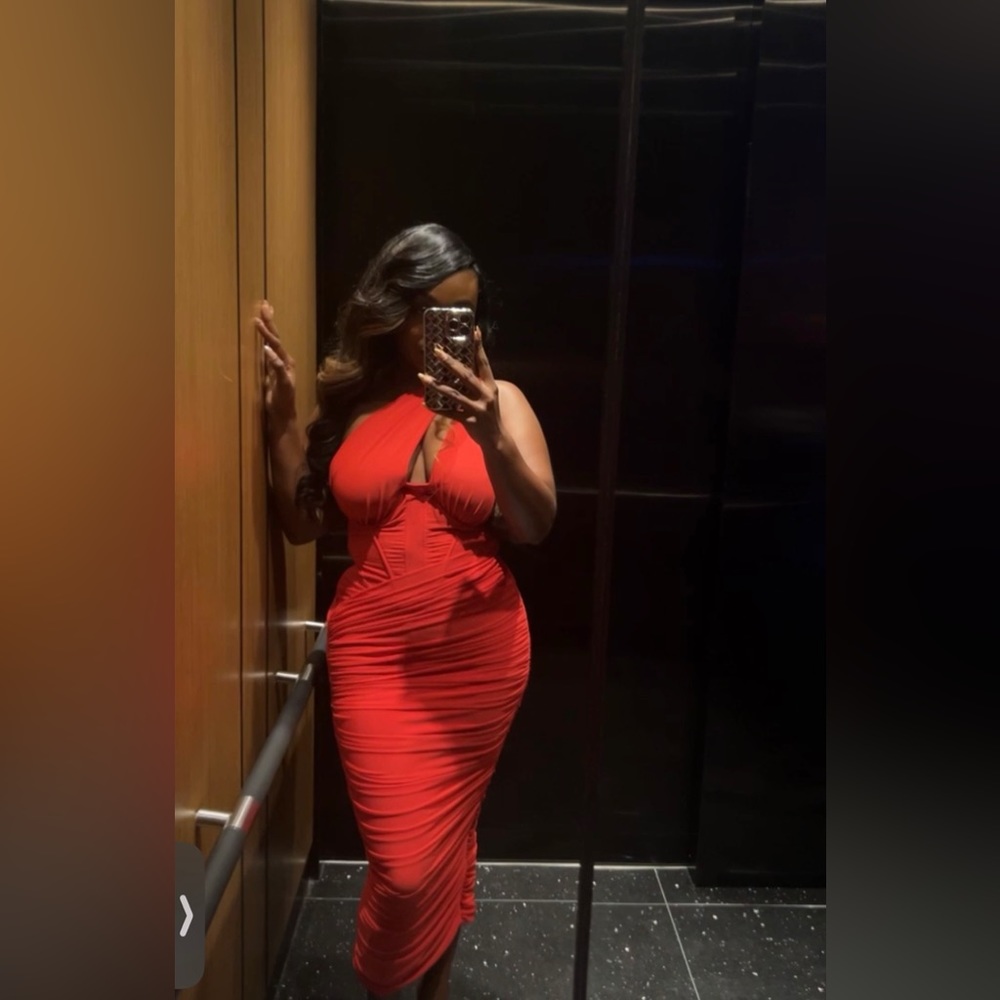 House of cb bigger cup midi dress (sold out)
